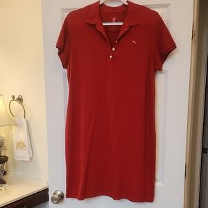 Tommy Bahama Red Polo Dress